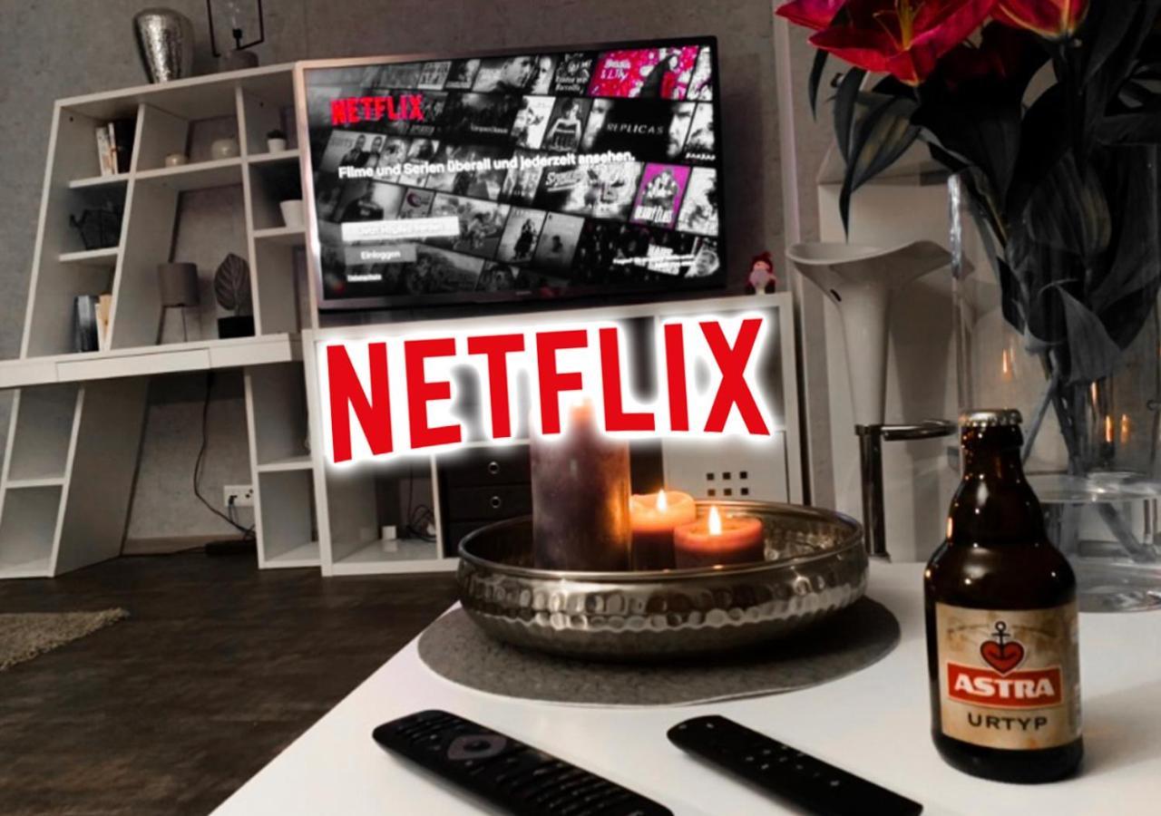 W1 - Kontaktloser 24H Check In, W-Lan, Netflix, Parkplatz, Kueche, Boxspring-Bett Bückeburg Екстериор снимка